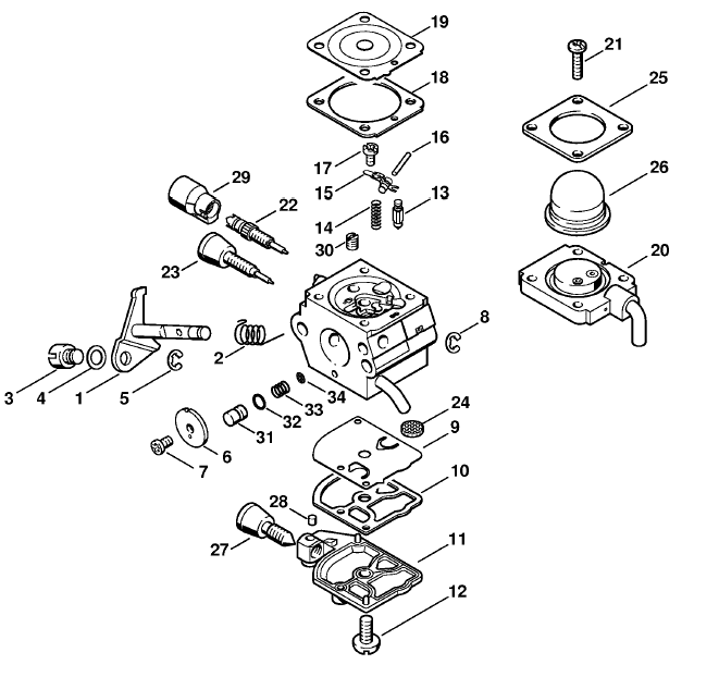 Carburetor C1QS71