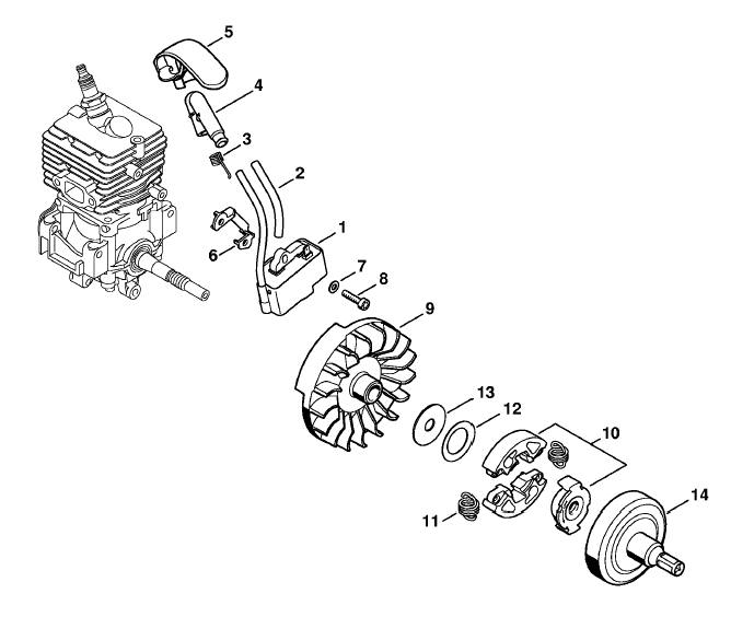 Ignition system, Clutch