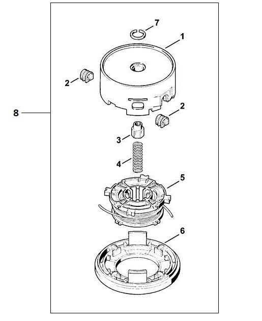 Stihl AutoCut 40-2 (AutoCut 40-2) Parts Diagram, Page 1