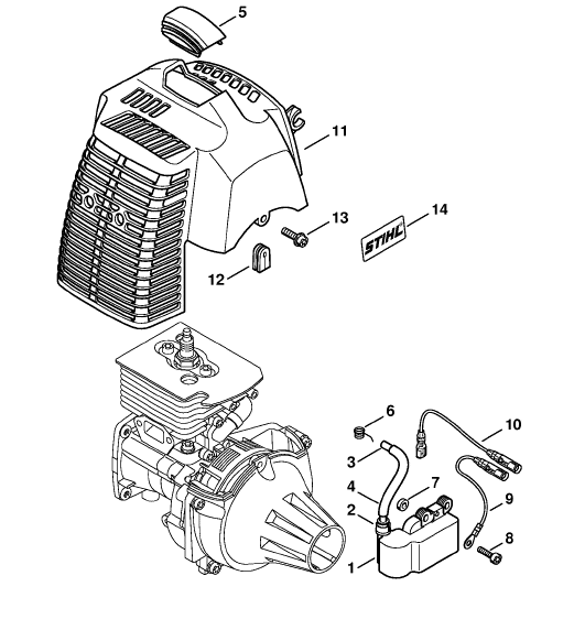 Ignition system, Shroud