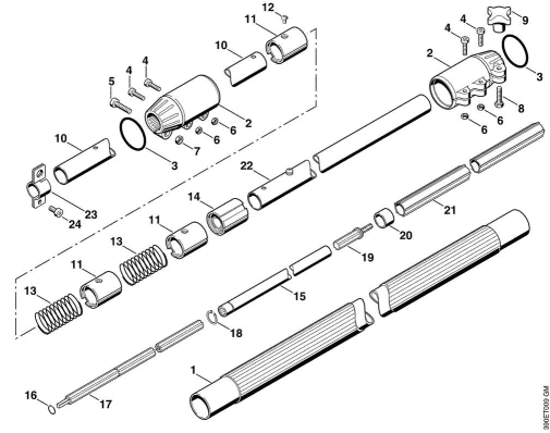 J-Drive tube HT 75