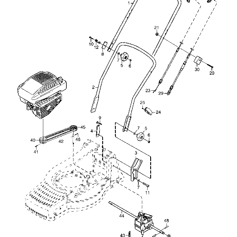 Mountfield M4SP (01-2004) Parts Diagram, Page 2
