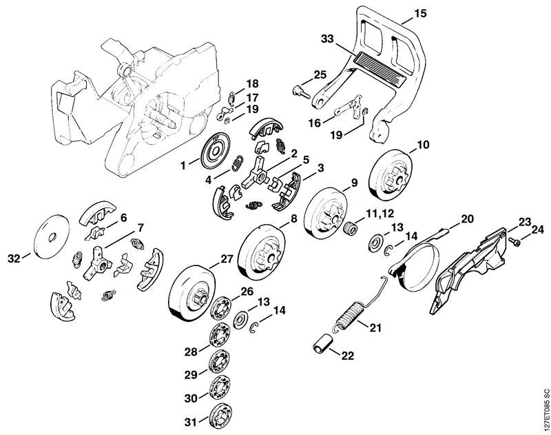 Clutch, Chain Sprocket
