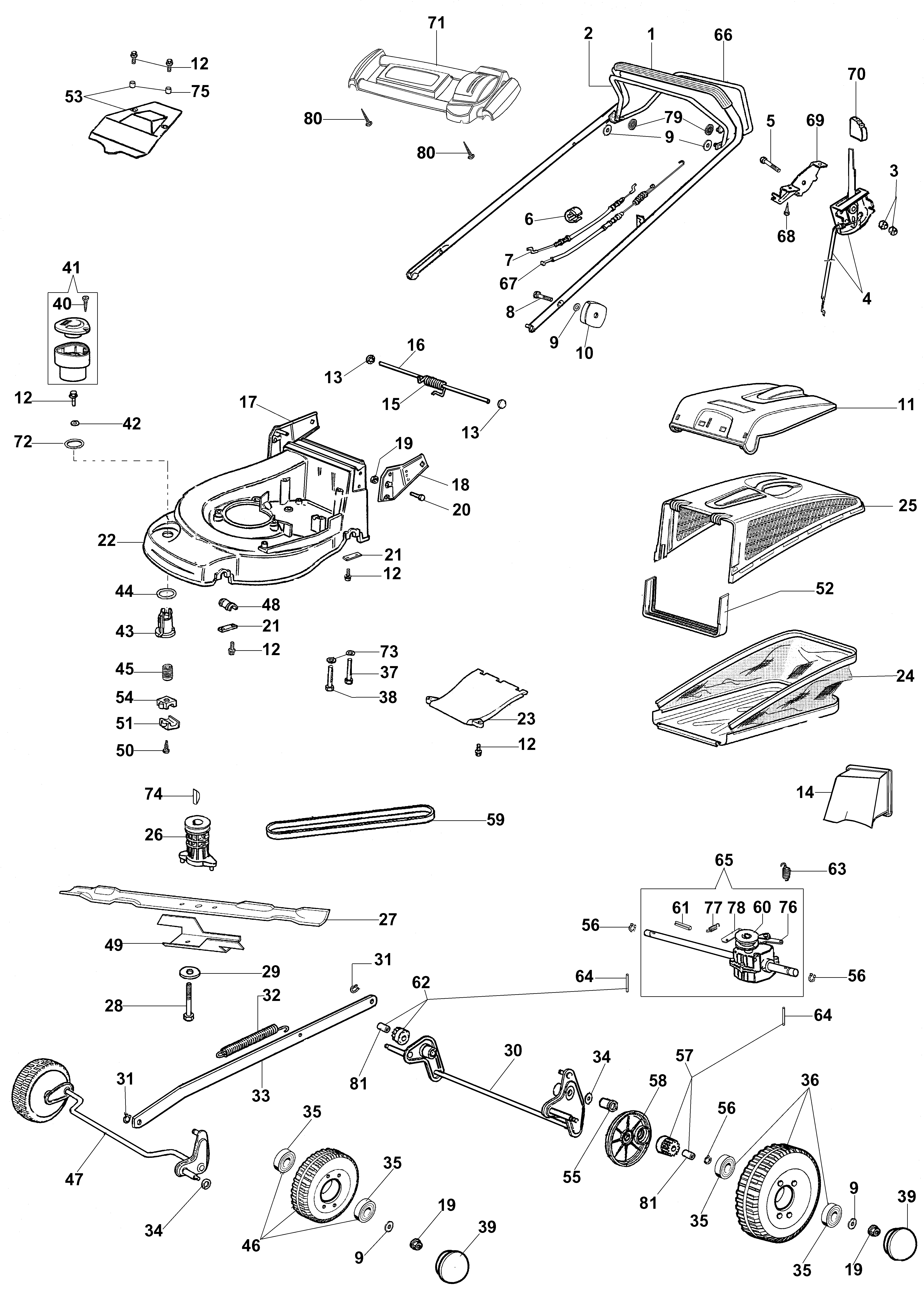 Illustrated parts list (Until May 2007)