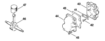 A_-Crankcase, Cylinder