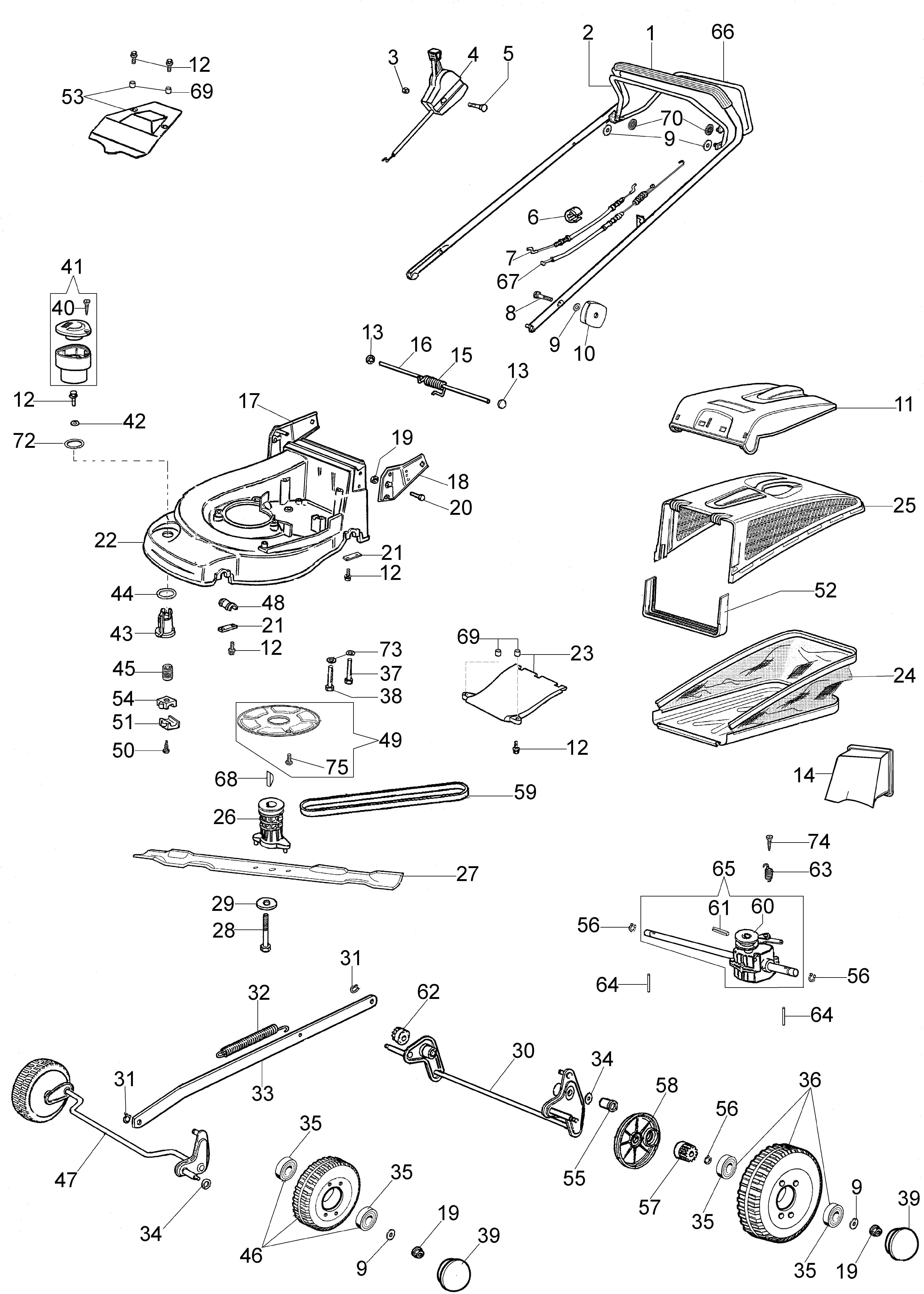 Illustrated parts list (From June 2007)