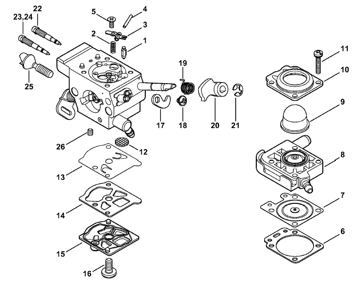 Carburetor WTF-5