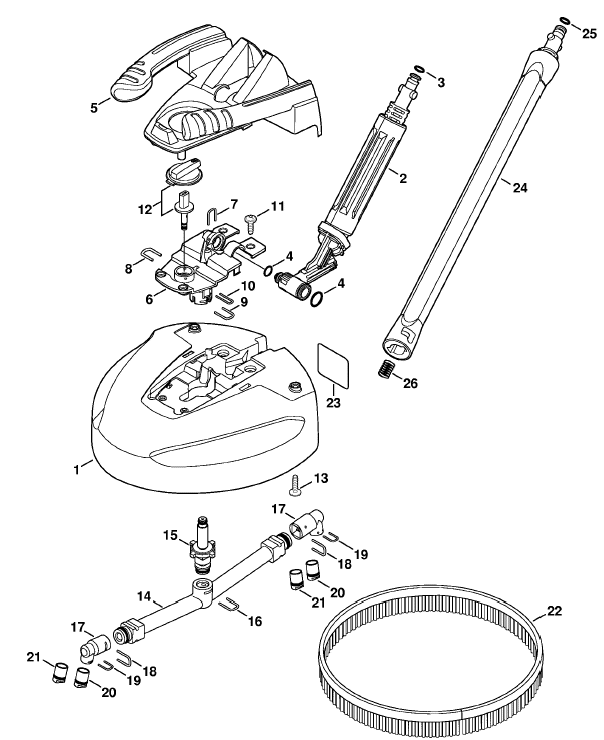 Patio Cleaner RA 101