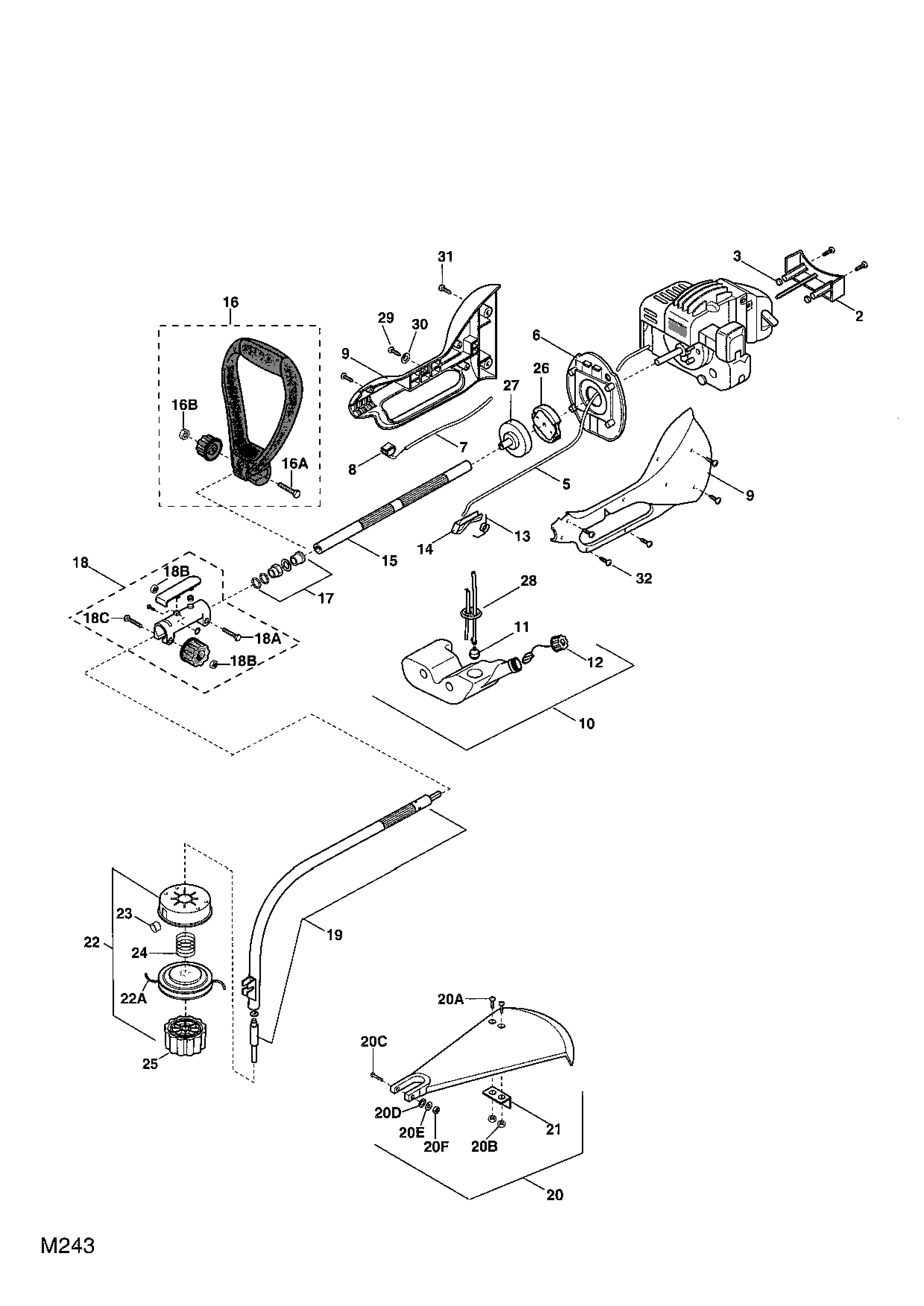 Trimmer Drive Shaft