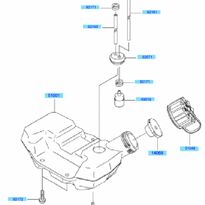 Fuel Tank/ Fuel Valve
