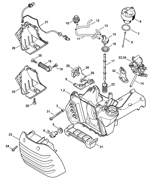 Tank Housing