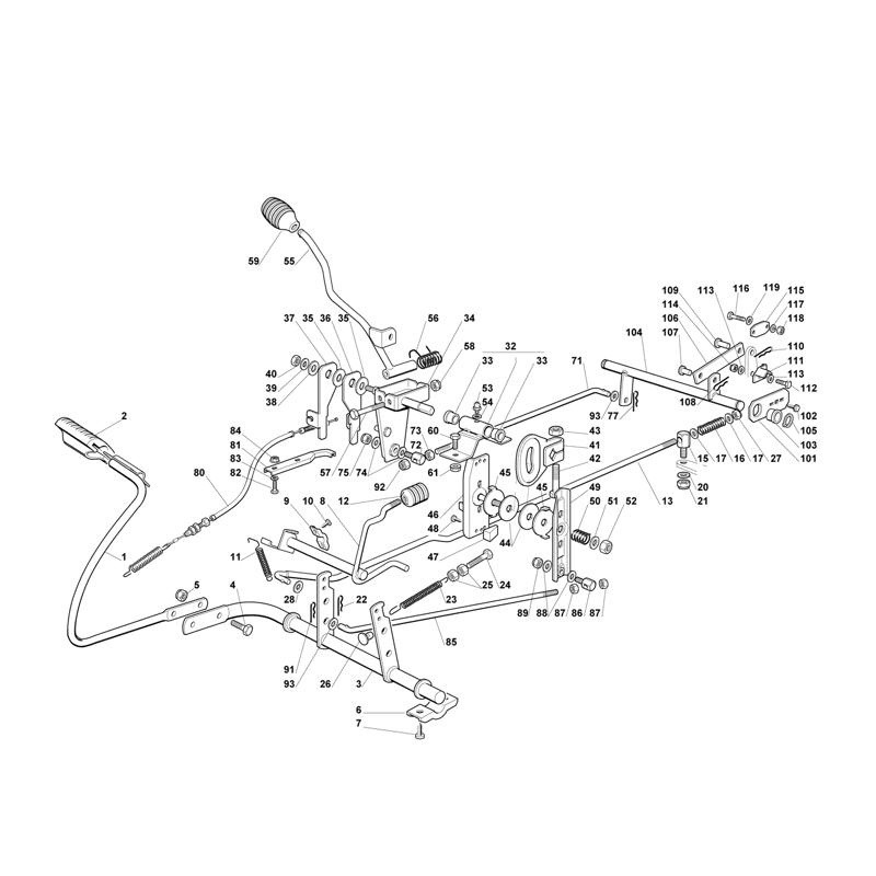 Castel / Twincut / Lawnking XF130HD (2009) Parts Diagram, Page 4