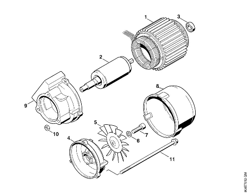 A-Electric motor