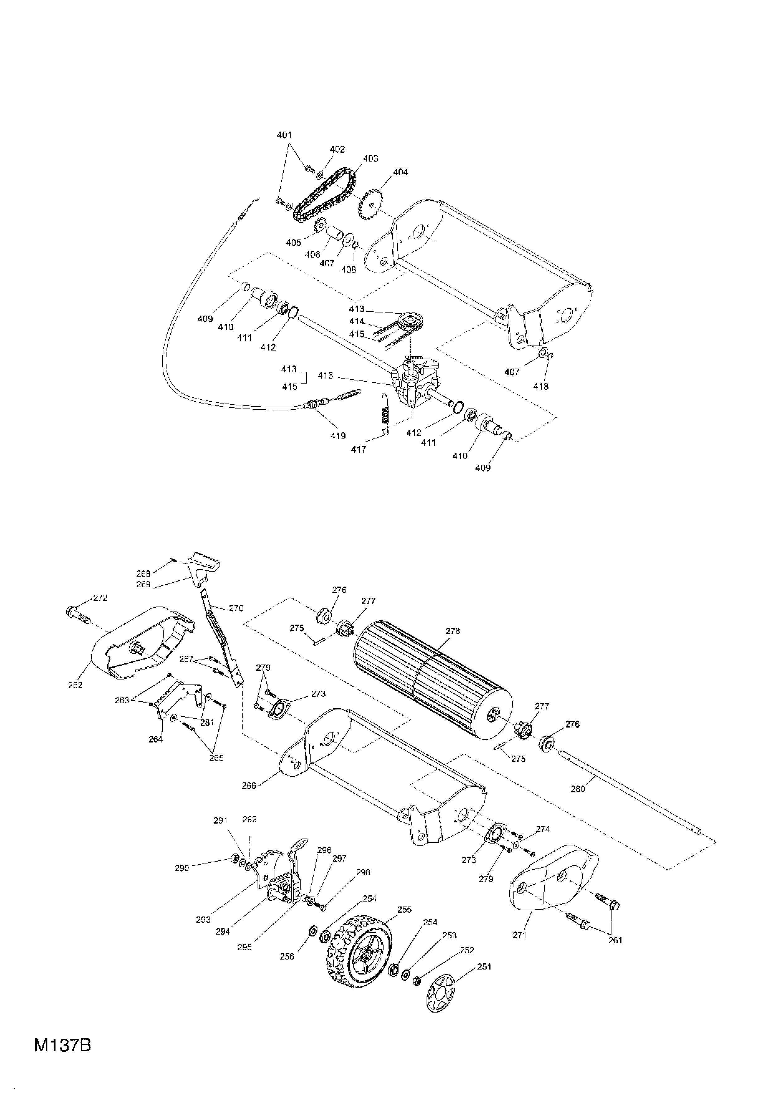 Wheel Suspension Transmission