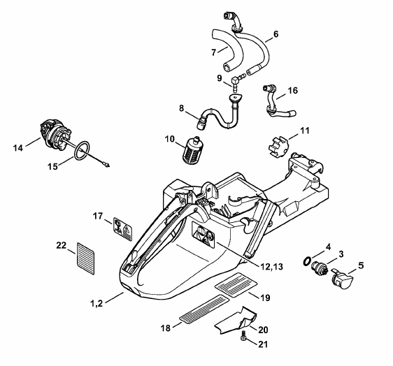 Tank Housing