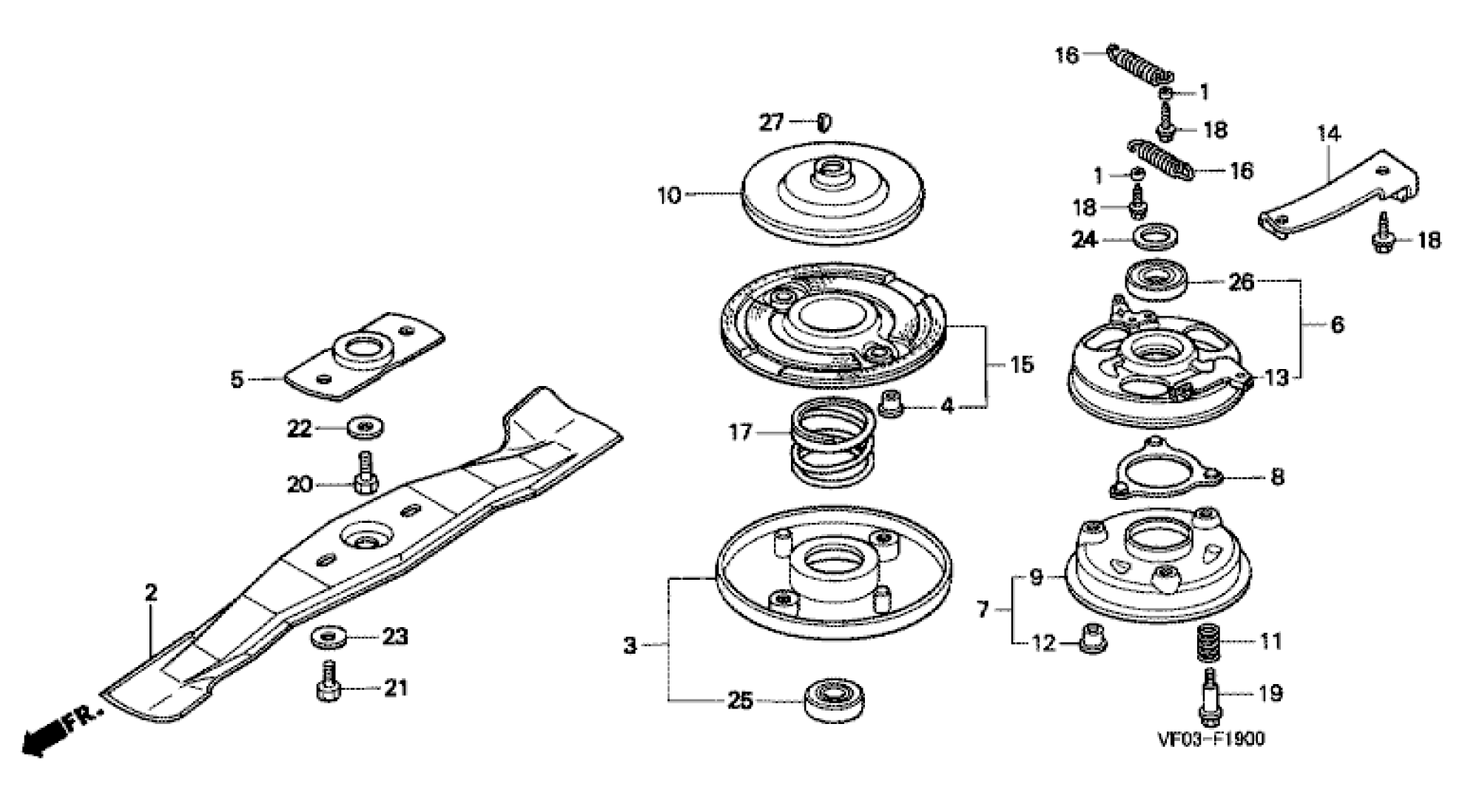BLADE & BLADE CLUTCH