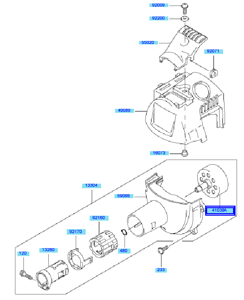 CLUTCH HOUSING & COVERS