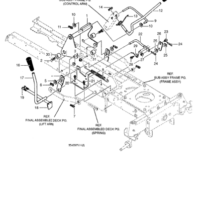 Mowers Suspension Assy