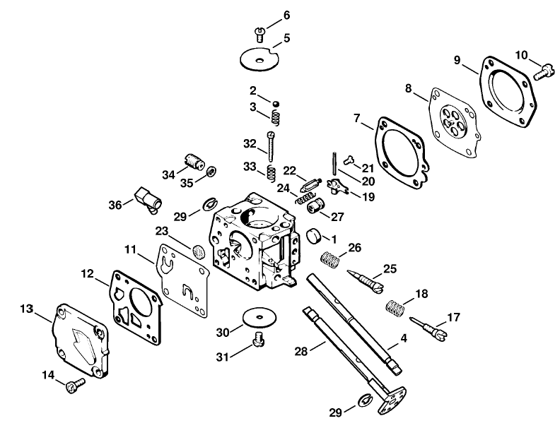 Carburetor HS-271D