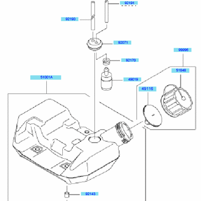 Fuel Tank/ Fuel Valve