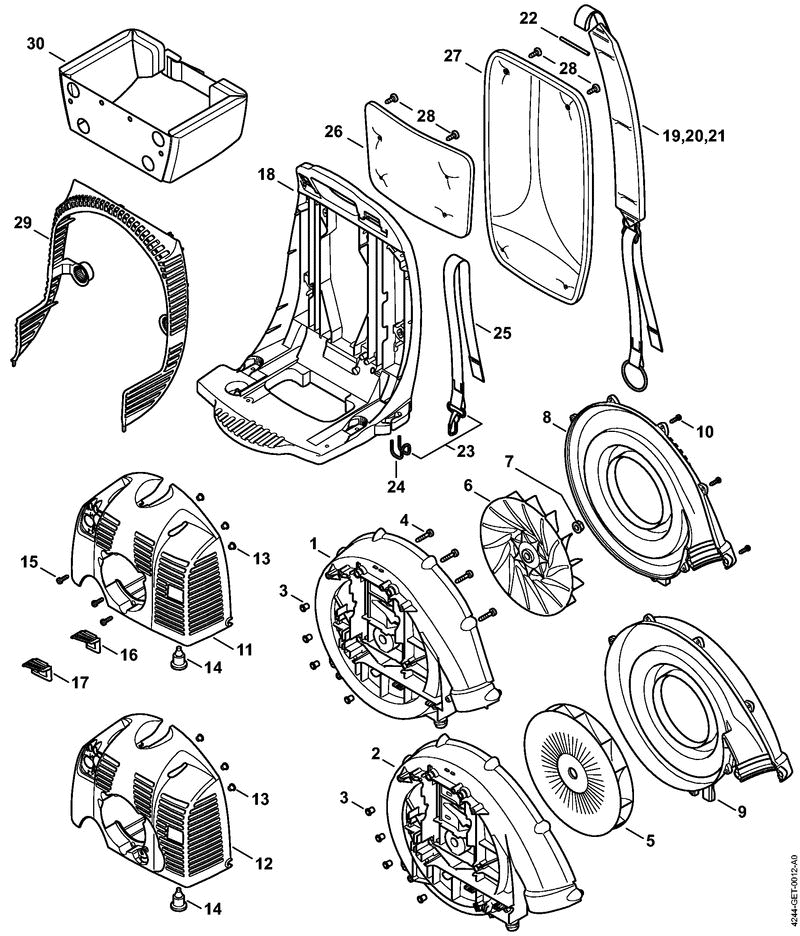 H FAN HOUSING