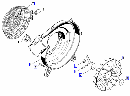 Fan Housing Outer-Fanwheel