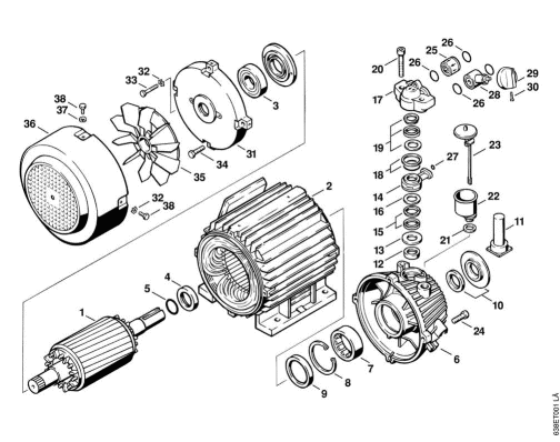 A-Electric motor