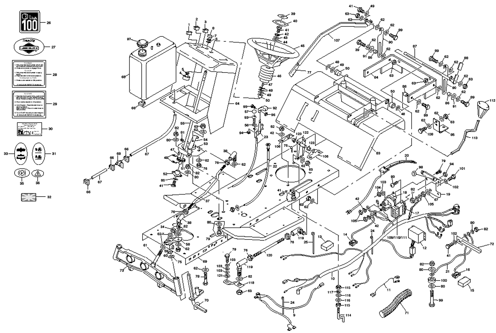 Steering	 Gear Change and Electrical Controls