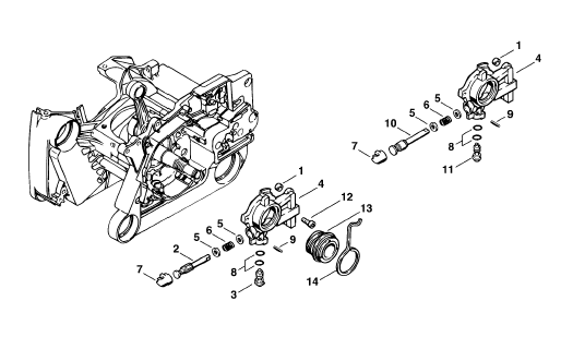 Stihl MS 660 Chainsaw (MS660 ARCTIC) Parts Diagram, Carburetor WJ-69