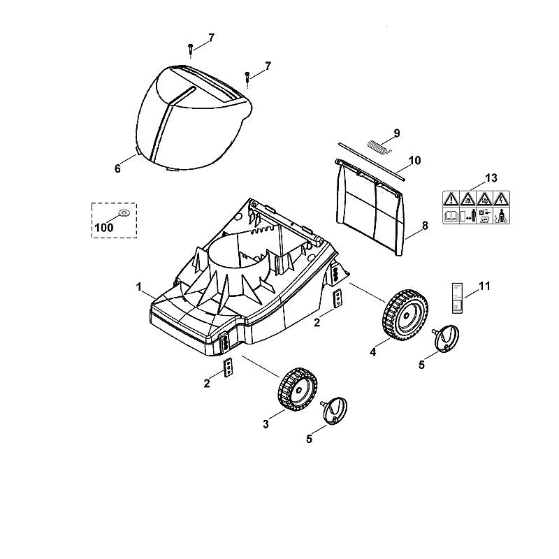 B-HOUSING, CHASSIS