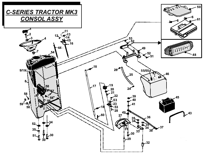 MK3 Consol Assembly