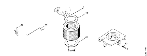 E_-Filter housing