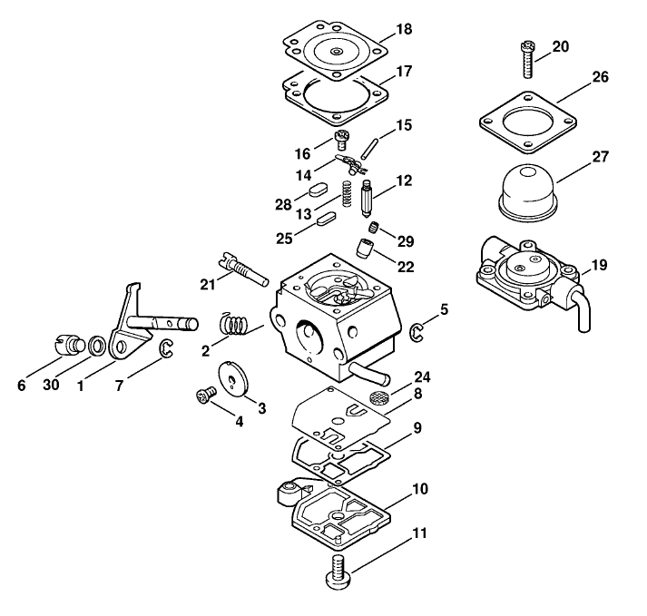 Carburetor C1QS58