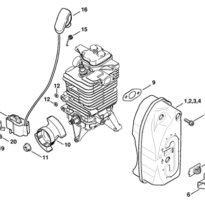 Stihl (BR 600) Parts Diagrams Stihl (BR 600) Parts Diagrams