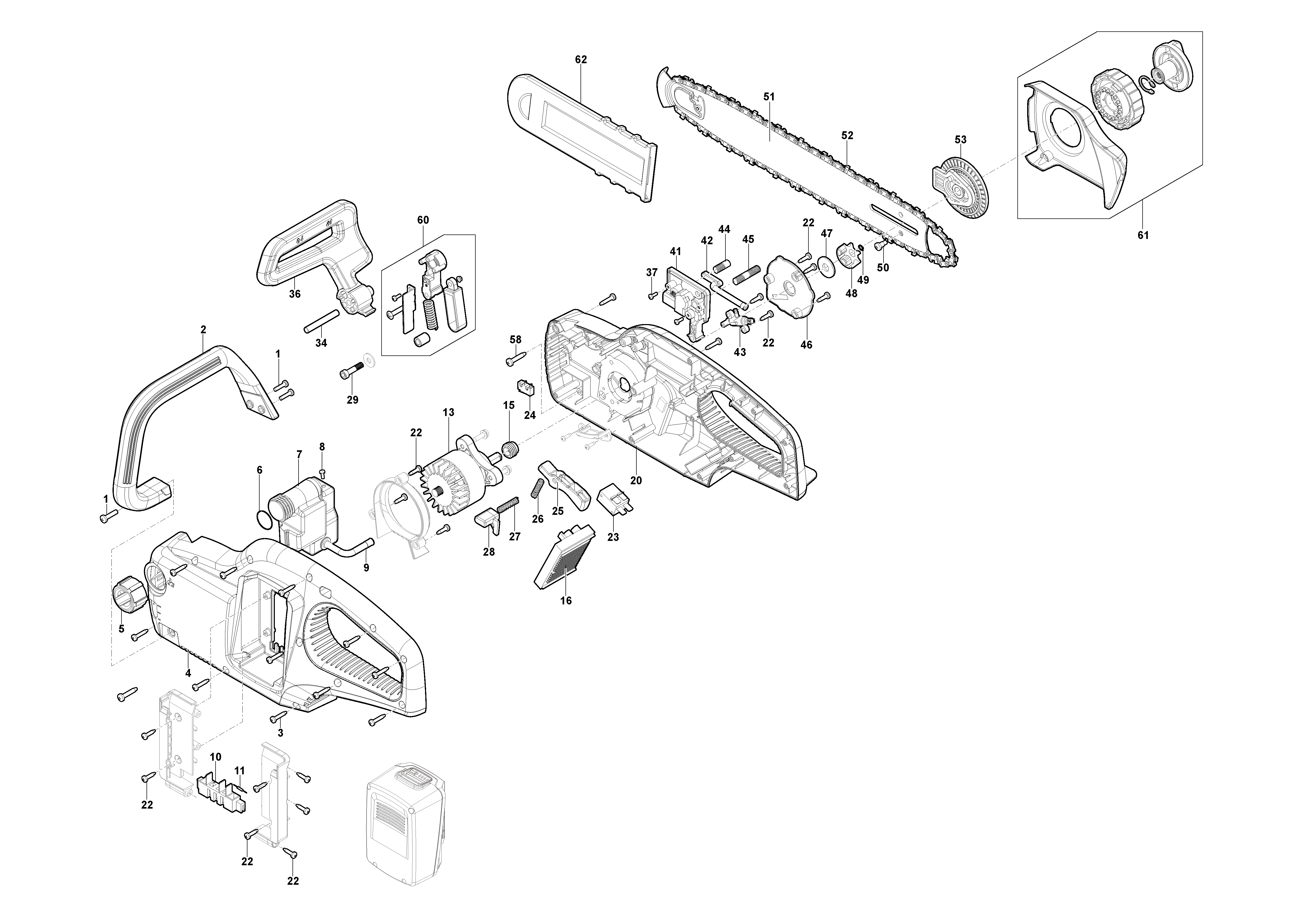 Battery Chainsaw