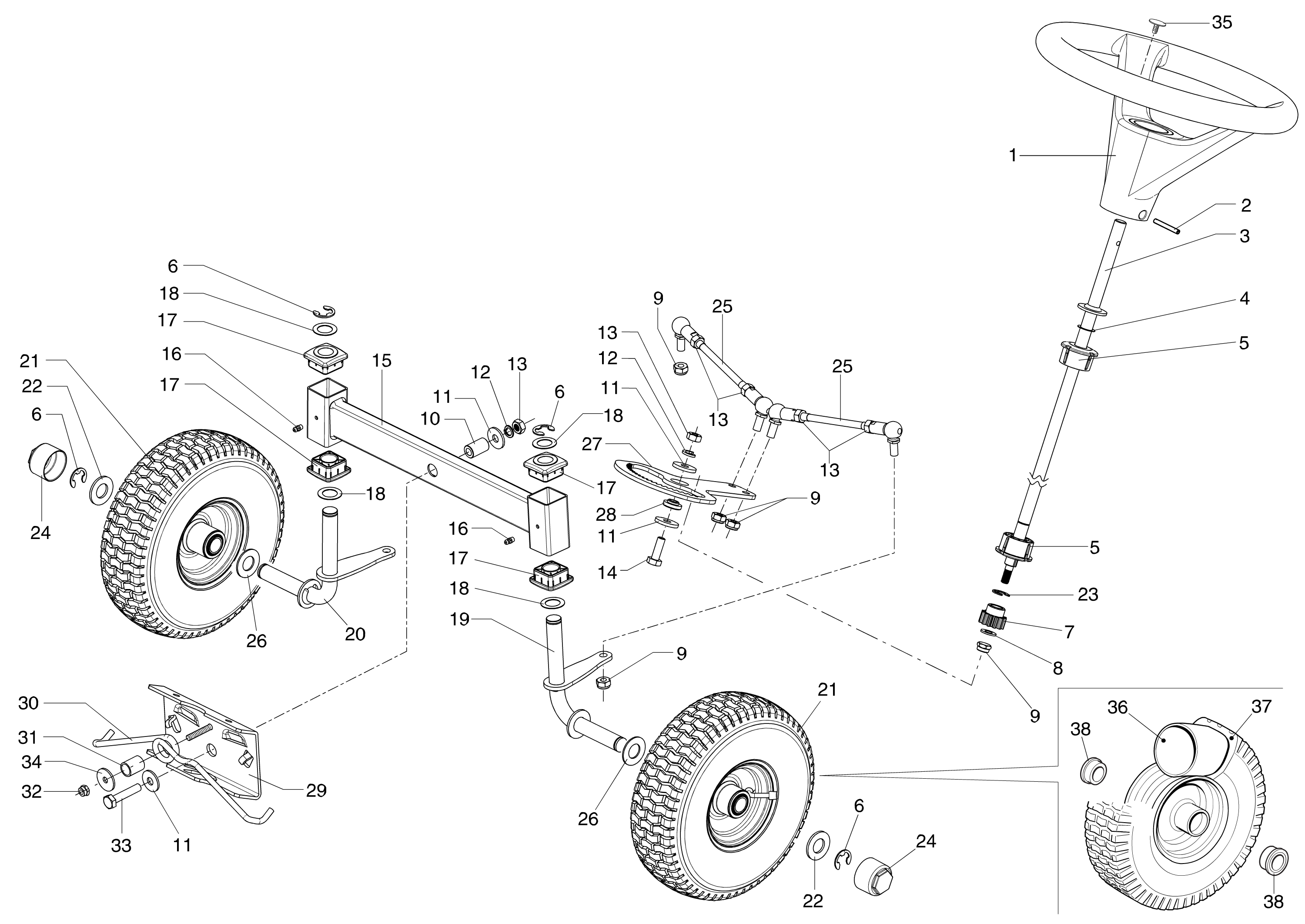 Steering arm