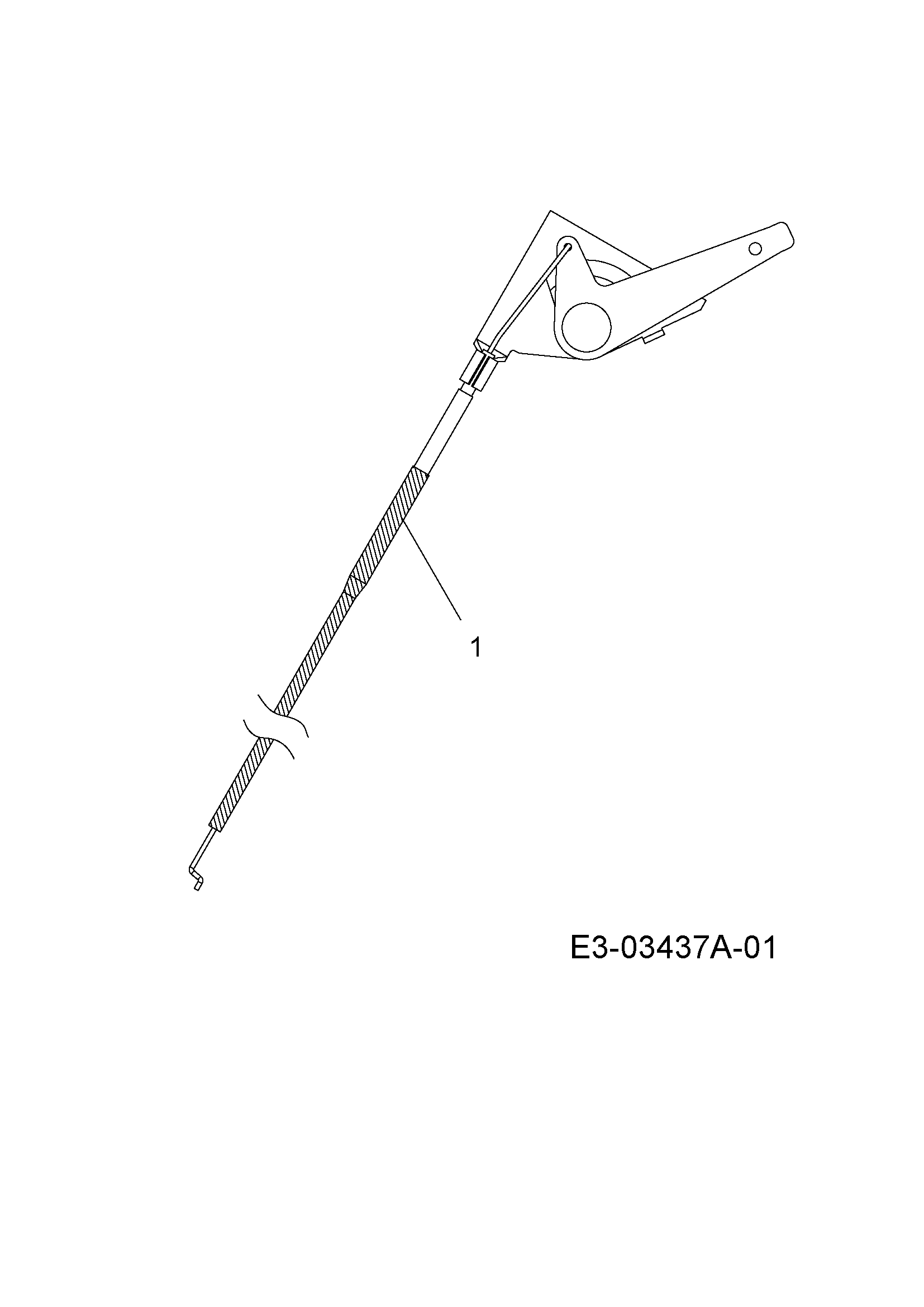 Throttle cable