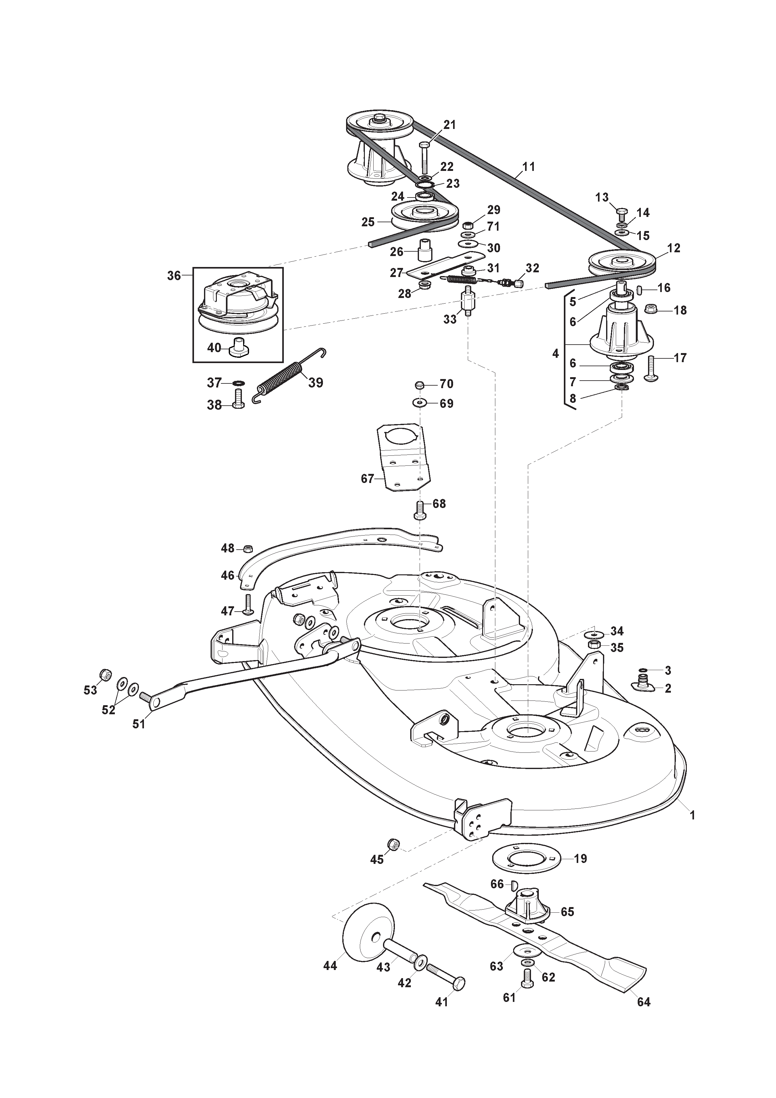 Cutting Plate with Electromagnetic Clutch