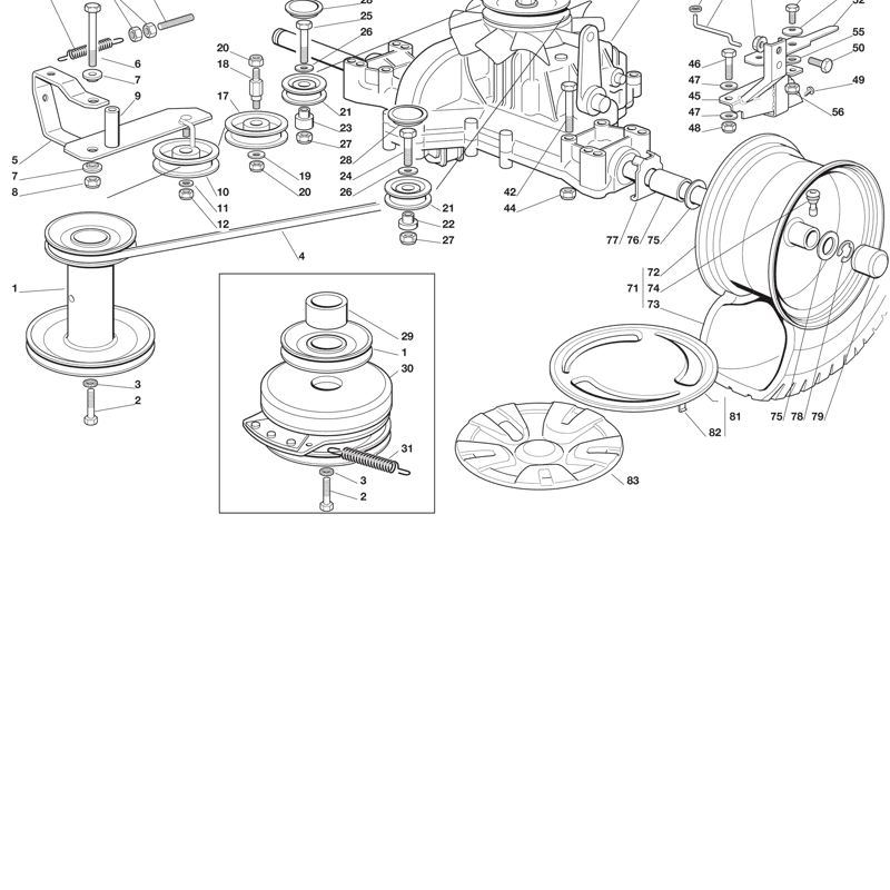 Castel / Twincut / Lawnking TCB16-102H (2011) Parts Diagram, Page 6