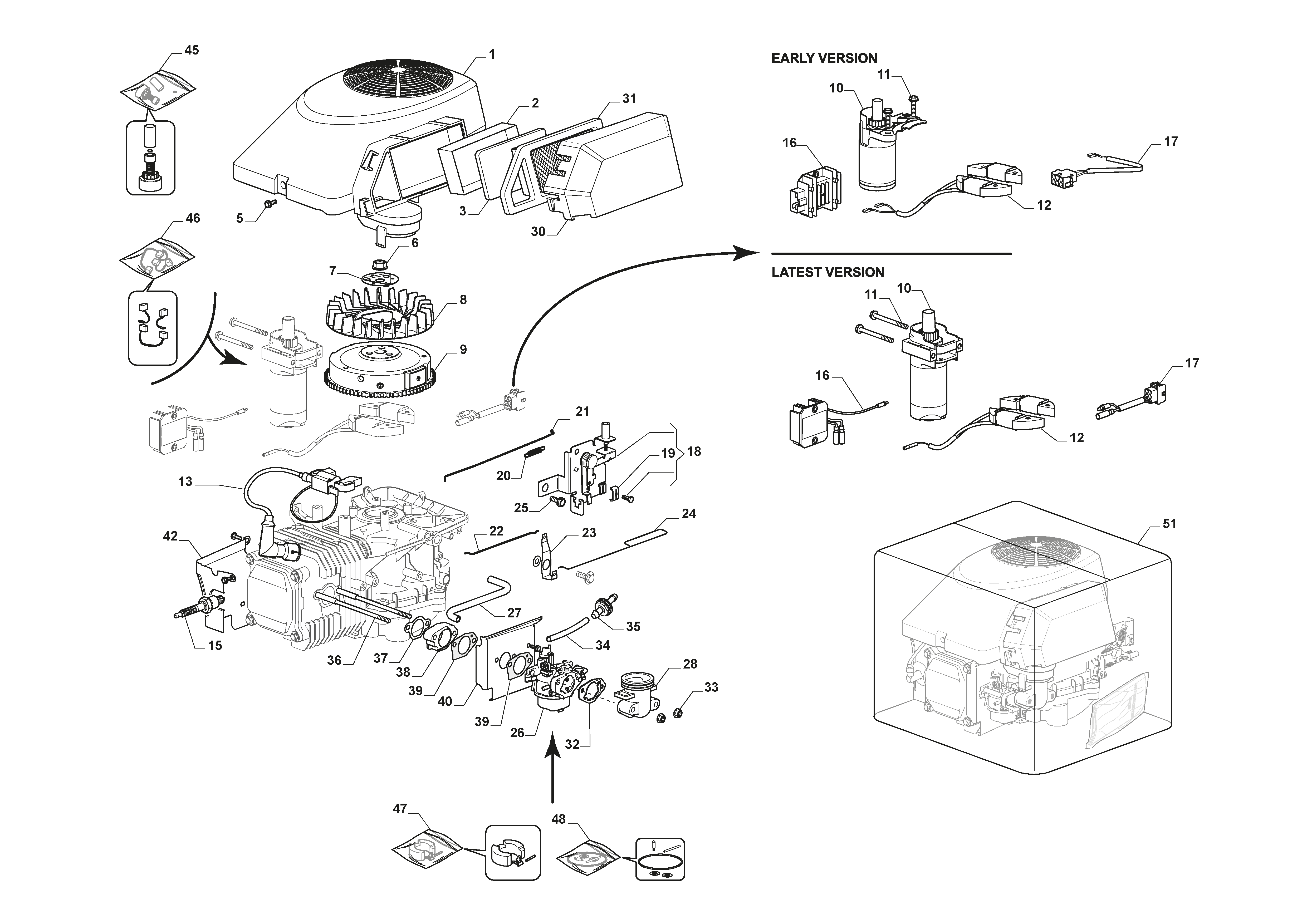  Carburettor, Air Cleaner Assy_0