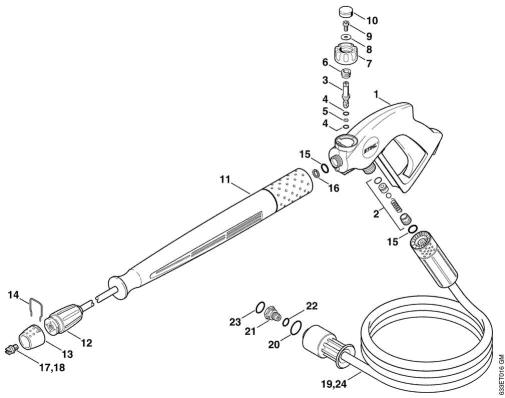G-Spray gun