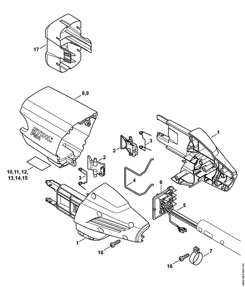 A HANDLE HOUSING 