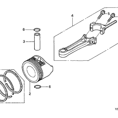 PISTON & CONNECTING ROD