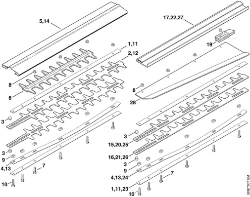 F-Cutter bar 550