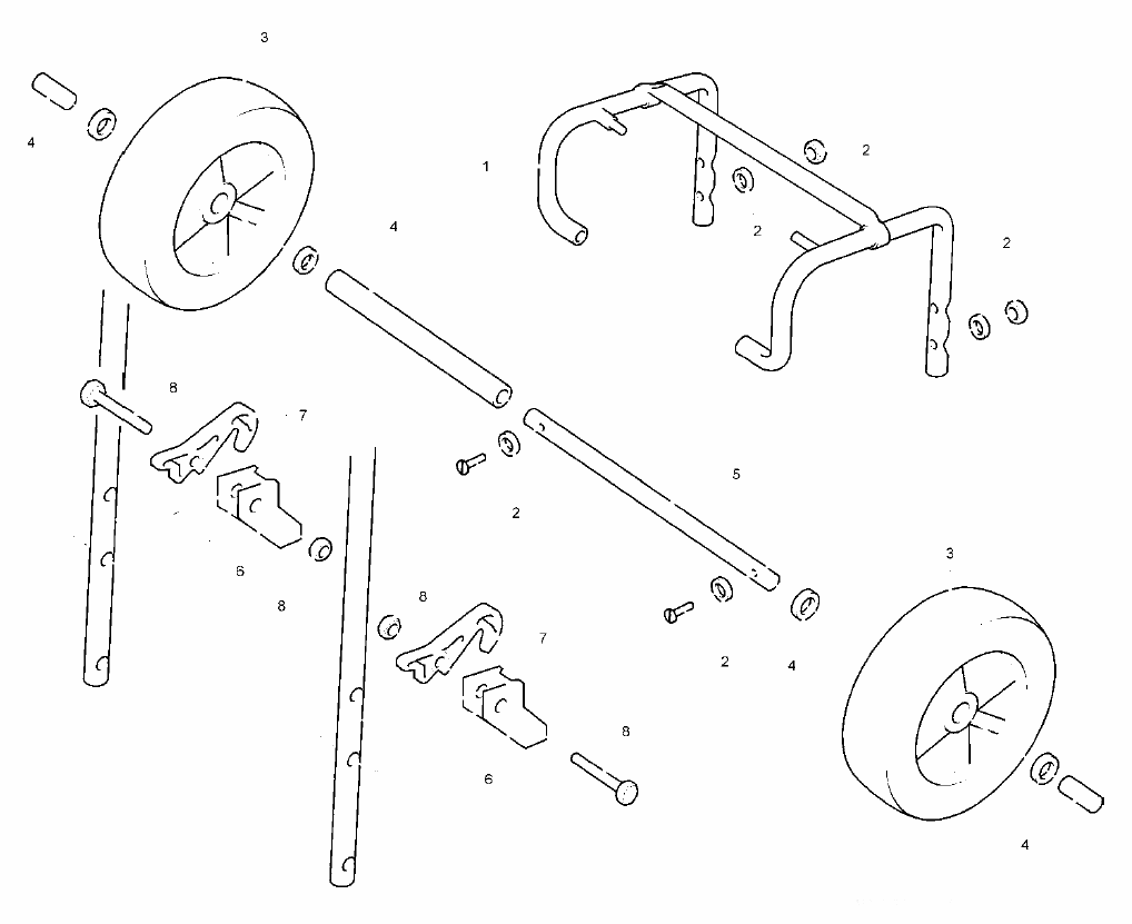 Kit - Undercarriage - Transport Wheel