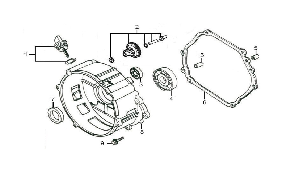 Crankcase cover
