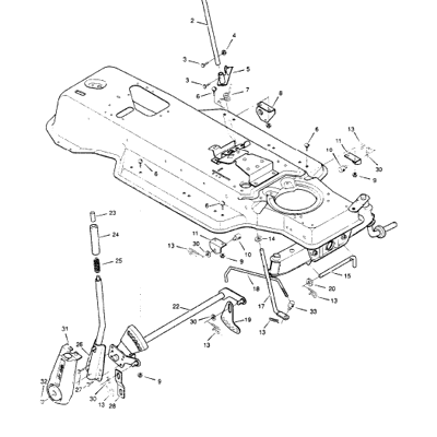 Mower Housing Extension