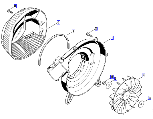 Fan Housing Outer-Fanwheel