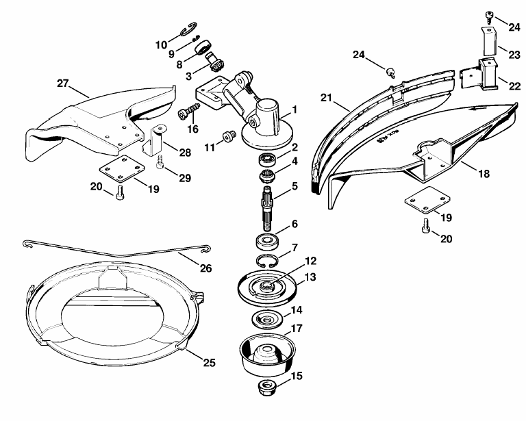 Gear head, Deflector