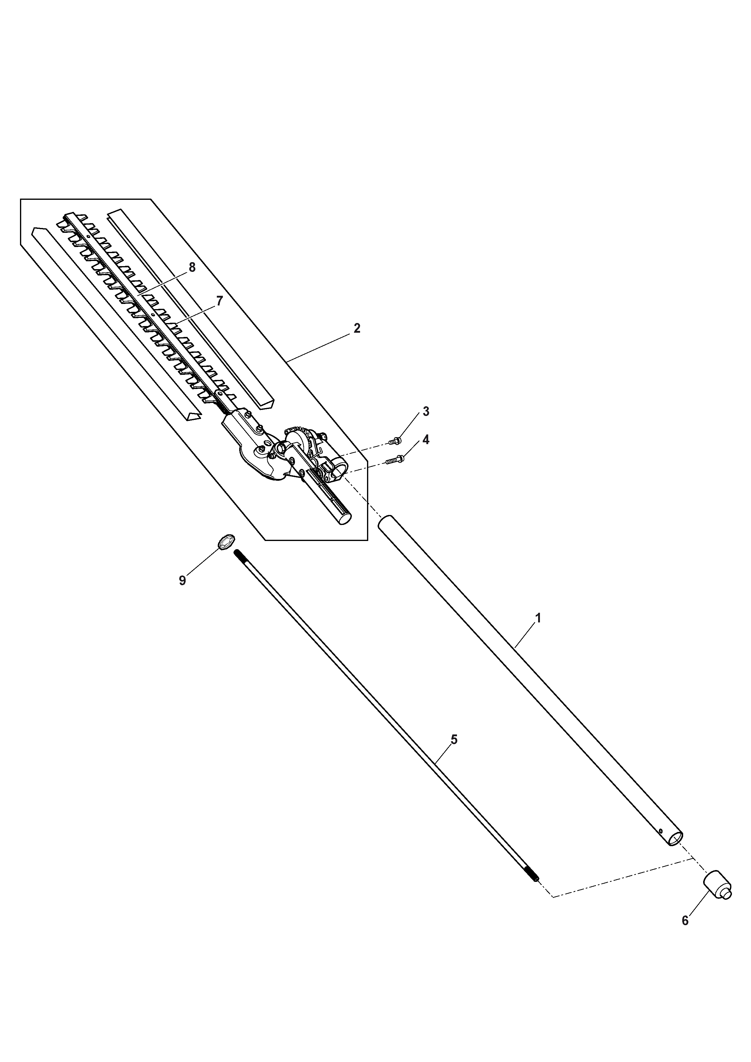 Hedge Trimmer Attachment
